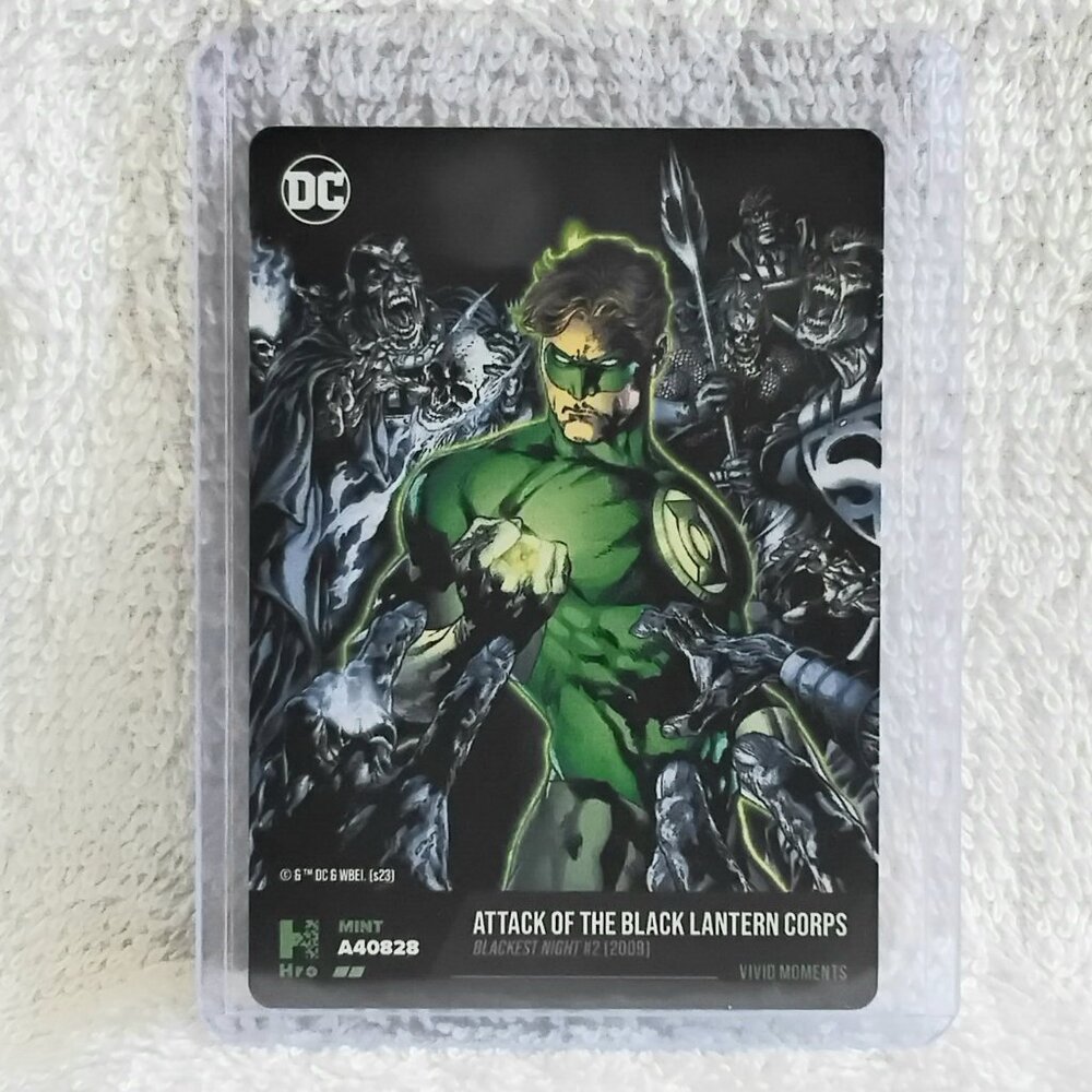 5/$20 Mint 2023 Hro Hybrid Attack of Black Lantern Corps DC Card A40828!!